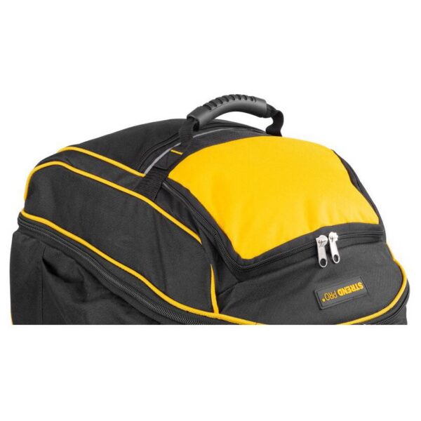 Geanta scule tip ghiozdan, cu maner telescopic, roti, textil, max 20 kg, 36x25x54 cm, Strend Pro - imagine 2