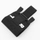 Genunchiera de presopunctura Knure InnovaGoods, ajustabila, efecte benefice, design ergonomic, negru - imagine 3