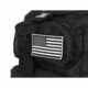 Ghiozdan/rucsac tactic, 5 compartimente, poliester 600D, negru, 26 L, 28x16x44 cm, Trizand - imagine 5