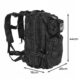 Ghiozdan/rucsac tactic, 5 compartimente, poliester 600D, negru, 26 L, 28x16x44 cm, Trizand - imagine 12