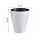 Ghiveci decorativ de flori, rotund, alb, 34.5x38.5 cm, Sand - imagine 3