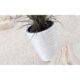Ghiveci decorativ de flori, rotund, alb, 34.5x38.5 cm, Sand - imagine 2