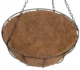 Ghiveci decorativ cu lant, rotund,​​​​​​​ nuca de cocos, 35x35x17 cm  - imagine 5