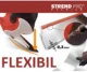 Gletiera profesionala, inox, 60 cm x 0.3 mm, Strend Pro - imagine 5