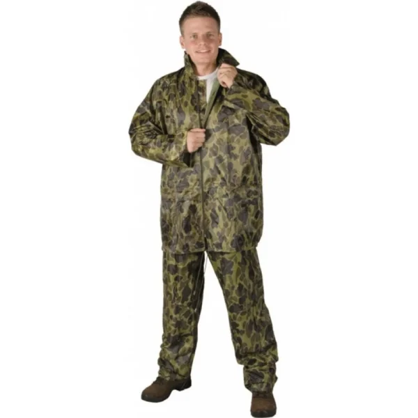 Pelerina costum camuflaj, marimea L, CLEO - imagine 3