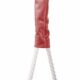 Leagan pentru copii, lemn, perna inima roz, 33.4x34.5x25 cm, Springos - imagine 8