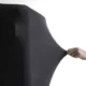 Husa pentru troler TRIZAND, marime L, material flexibil, poliester, protectie impermeabila, Negru - imagine 5