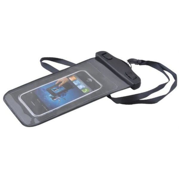 Husa telefon subacvatica impermeabila pentru telefon mobil (Universal), Negru - imagine 2