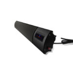 Panou radiant de incalzire cu Infrarosu, 1200W, control WI-FI si telecomanda, Interior-Exterior, display LED, negru