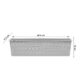 Jardiniera decorativa, cafeniu, 68.5x17.3x15 cm, Ratolla Case P  - imagine 2