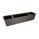 Jardiniera decorativa, maro, 68.5x17.3x15 cm, Ratolla Case P  - imagine 4