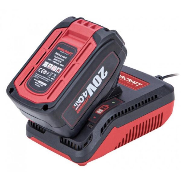 Incarcator acumulator, Worcraft, 20 V, 60 W - imagine 2