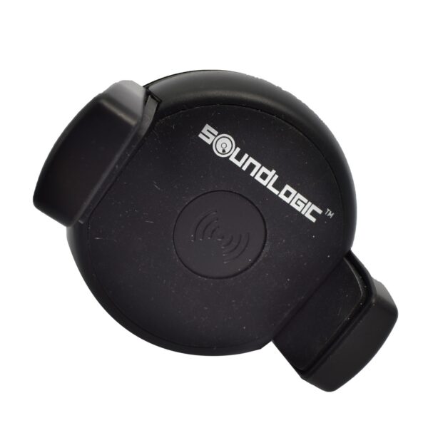 Incarcator auto wireless SoundLogic, cu suport, negru - imagine 2