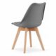 Scaun bucatarie/living, Artool, Mark, PP, lemn, grafit, 49x43x82 cm - imagine 5