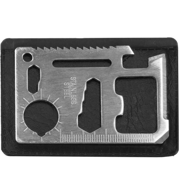 Kit turistic, supravietuire, multifunctional, cu trusa, set 21 piese, 20x11x5 cm, Springos - imagine 13