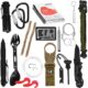 Kit turistic, supravietuire, multifunctional, cu trusa, set 21 piese, 20x11x5 cm, Springos - imagine 3