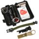 Kit turistic, supravietuire, multifunctional, cu trusa, set 21 piese, 20x11x5 cm, Springos - imagine 2