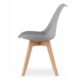 Scaun bucatarie/living, Artool, Mark, PP, lemn, gri, 49x42x82 cm - imagine 9