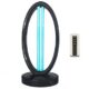 Lampa UV-C germicida cu dubla sterilizare, telecomanda si temporizator, UVCX, 38W - 60 mp