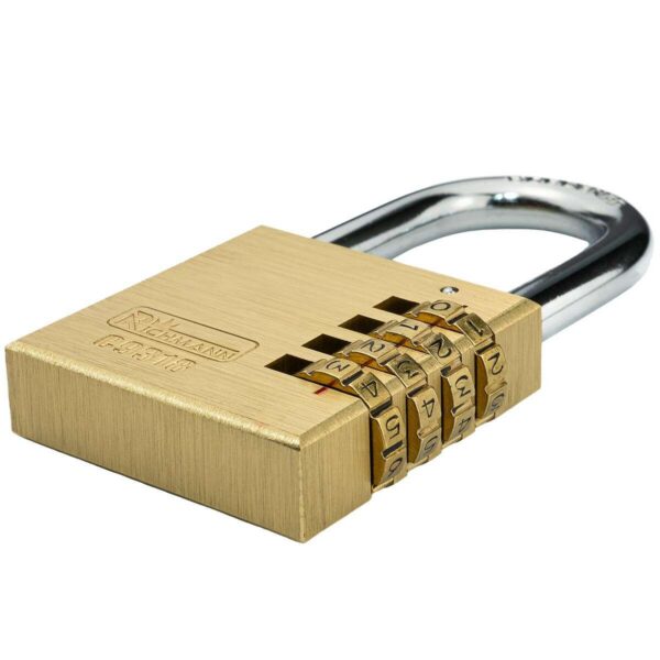 Lacat cu cifru, auriu, 50 mm, Richmann Exclusive - imagine 4