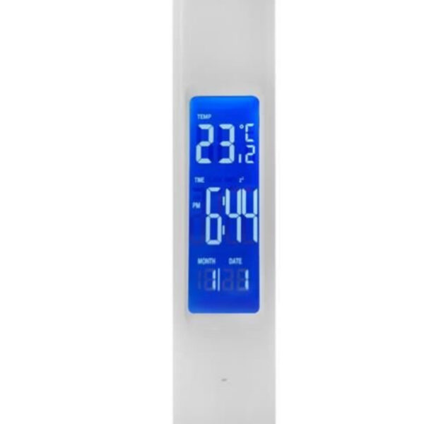 Lampa LED pentru birou cu display LCD 55 lm, 5W, 3 moduri iluminare, intensitate reglabila, termometru - imagine 6