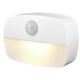 Lampa LED wireless Izoxis, cu senzor de miscare, auto-off 20 sec, alimentare cu baterii, alb
