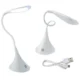 Lampa de birou cu led si control tactil, 3 trepte de intensitate, alba - imagine 3