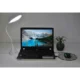 Lampa de birou cu led si control tactil, 3 trepte de intensitate, alba - imagine 7