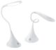 Lampa de birou cu led si control tactil, 3 trepte de intensitate, alba - imagine 5