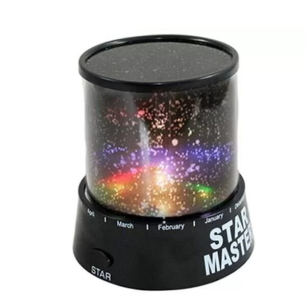 Lampa de veghe si relaxare Star Master cu proiector stele, efecte lumina - imagine 1