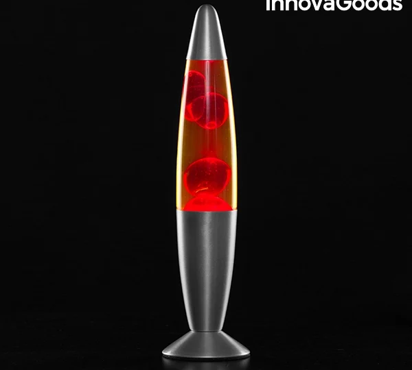 Lampa decorativa cu lava Magma InnovaGoods Home Design, rosu, 25W 1 Lampa decorativa cu lava Magma InnovaGoods Home Design, 3 culori, 25W