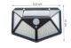 Lampa solara 100 LED-uri, senzor de miscare, senzor de lumina, 7W - imagine 3