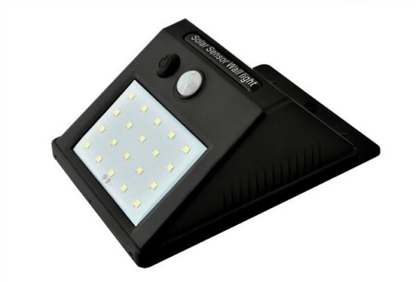 Lampa solara 20 LED-uri, senzor de miscare, senzor lumina - imagine 8