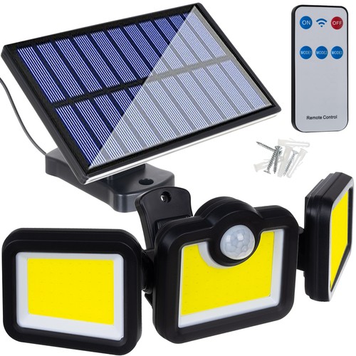 Lampa solara Izoxis cu senzor de miscare 171 LED uri COB foarte puternic 6000 lm telecomanda 1