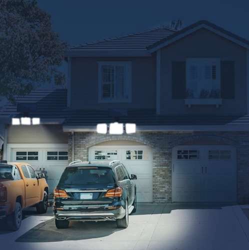 Lampa solara Izoxis cu senzor de miscare 171 LED uri COB foarte puternic 6000 lm telecomanda 9