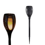 Lampa solara cu efect flacara Forever Light, 33 LED-uri SMD, Lumina Calda, baterie 600mAh, celule Ni-Mh, protectie IP65