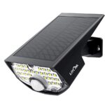 Lampa solara de perete LITOM LTCD199, LED, 30 leduri, incarcare solara si senzor de miscare