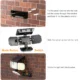 Lampa solara de perete MustWin cu 4 panouri, senzor de miscare, telecomanda, 1400 lm, LED, 182 leduri, 3 moduri, incarcare solara - imagine 7