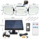 Lampa solara de perete, panou extern, 2000 mAh, 3 moduri, IP65, Breckner Germany - imagine 7