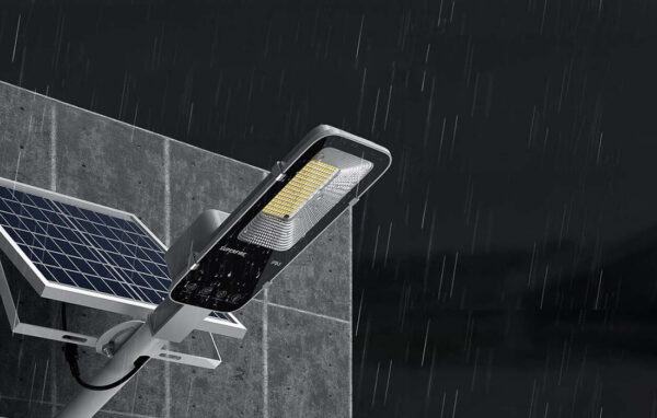 Lampa solara stradala LED Superfire FF5-E, Panou solar, Telecomanda, 897 W, 2000 lm, 20000 mAh - imagine 5