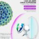 Lampa UV-C cu dubla sterilizare si senzor de prezenta, design italian FUPE, 38W - imagine 6