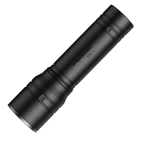 Lanterna LED Superfire S33-A, 130 lm, dustanta 220 m, incarcare USB, 4 moduri de iluminare, 2.5W - imagine 1