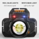 Lanterna LED pentru cap Superfire HL58, Zoom, 350lm, 230m, 2400mAh, control miscare mana, incarcare USB-C - imagine 3