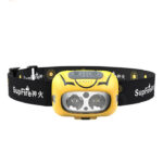 Lanterna LED pentru cap Supfire HL05-S, Waterproof, 500 lm, incarcare USB, control miscare mana