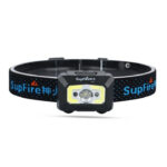 Lanterna LED pentru cap Supfire X30, Waterproof, 500lm, 130m, incarcare USB, control miscare mana