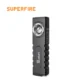 Lanterna Multifunctionala LED Superfire G20, Laser, 500 lumeni, acumulator 2000 mAh, incarcare USB-C - imagine 2