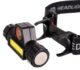 Lanterna de cap reincarcabila LED COB, 200 lm, USB, 2 moduri de iluminare - imagine 12