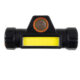 Lanterna de cap reincarcabila LED COB, 200 lm, USB, 2 moduri de iluminare - imagine 14