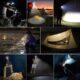 Lanterna frontala de cap, 5 LED-uri CREE, 4 moduri iluminare, acumulator, unghi reglabil de inclinare - imagine 6