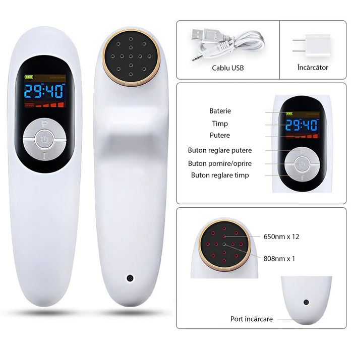 Laser Terapeutic pentru Tratarea Durerii Portabil Safecare LaserPRO 15 1